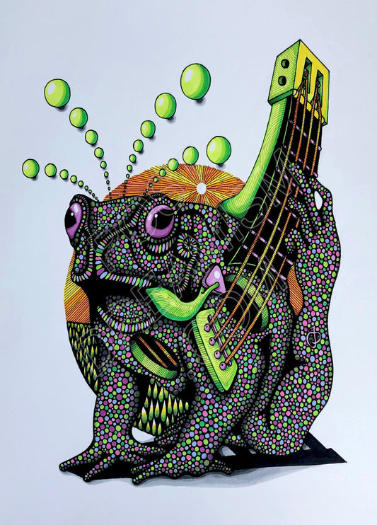 Strummin’ Toad